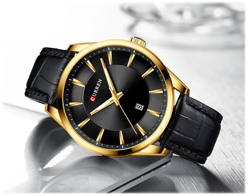 CURREN Leather Watch 8365