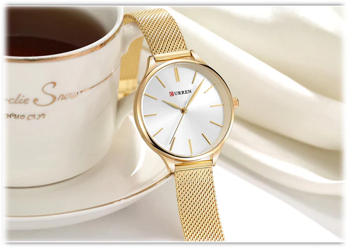 CURREN 9024 Women's Mesh Watch