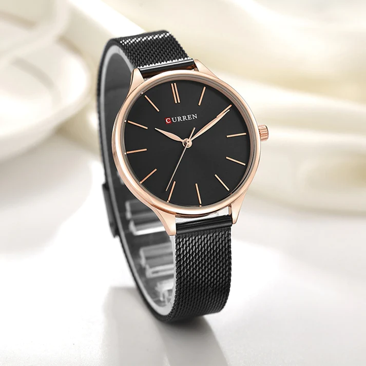 CURREN 9024 Women's Mesh Watch