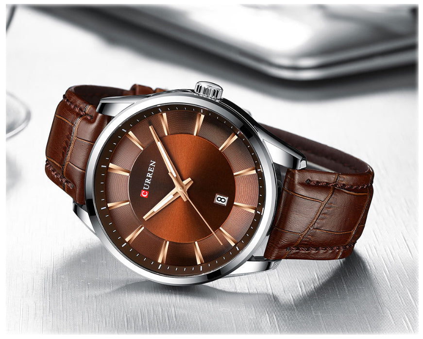 CURREN Leather Watch 8365
