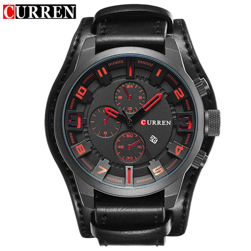 CURREN Leather -Watch 8225