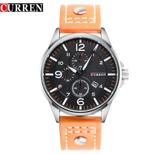 CURREN Watch  Leather-8164